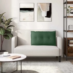 vidaXL Μαξιλάρι Πλάτης Τζαγκουάρ Πράσινο 80 x 50 cm