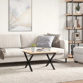 vidaXL Πόδια Τραπεζιού Σαλονιού σε Σχήμα «Χ» 60x50x38 εκ. Ατσάλι
