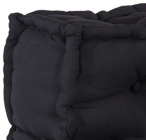 Modular Pouffe Anthracite 70x70x54 ύφασμα - Ανθρακί