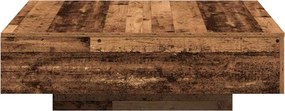 vidaXL Τραπεζάκι σαλονιού Παλιό Ξύλο 100 x 100 x 31 cm