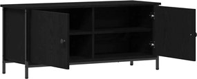 vidaXL Ντουλάπι TV Μαύρη Οξυά 100 x 35 x 45 εκ. Επεξεργασμένο ξύλο