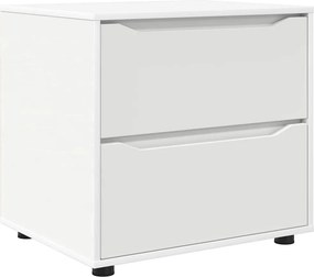vidaXL Ντουλάπι αποθήκευσης 60 x 48 x 57 εκ Επεξεργασμένο Ξύλο Λευκό