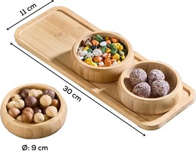 Appetizer Bowl Set (4 Pieces) Acero-32119 Multicolor