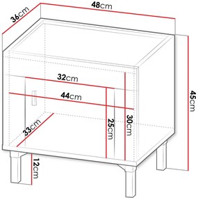 Κομοδίνο Mossa-Mauro
