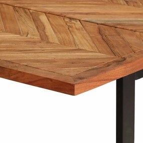 vidaXL Τραπεζαρία Κήπου 180 x 90 x 75 εκ. από Μασίφ Ξύλο Ακακίας