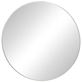 Καθρέπτης Emmett Inart ασημί αλουμίνιο 80x80x2.5εκ 80x2.5x80 εκ.