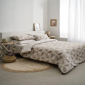 Πάπλωμα Vilma-2 Beige Vesta Home Υπέρδιπλο 220x230cm Βαμβάκι-Πολυέστερ