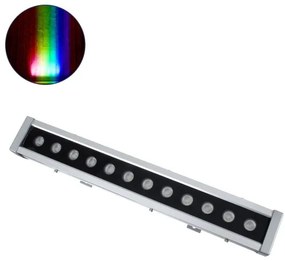 Μπάρα Φωτισμού Wall Washer με Αντιθαμβωτική Γρίλια Ασημί Πολύχρωμο WASHER-DAIA S-90997 Globostar-S-90997-Ασημί S-90997