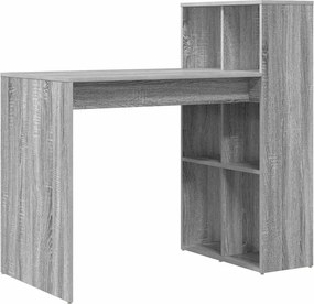 vidaXL Γραφείο Γκρίζο Σονομα 108 x 55 x 103 cm Επεξεργασμένο Ξύλο