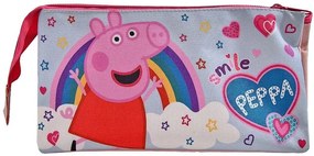 Κασετίνα Βαρελάκι Πλακέ Peppa Pig 50-3538