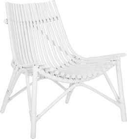 ΚΑΡΕΚΛΑ ΕΞΩΤ.ΧΩΡΟΥ CELLION HM9812.03 ΡΑΒΔΟΙ RATTAN ΣΕ ΛΕΥΚΟ ΧΡΩΜΑ 76x72x83Υεκ.