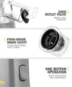 Αποχυμωτής - Slow juicer - KJ3071 - DSP - 613668