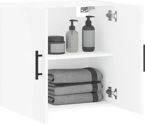 vidaXL Ντουλάπι Τοίχου Λευκό 60 x 31 x 60 εκ. από Επεξεργασμένο Ξύλο