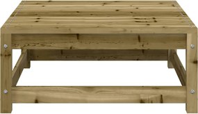vidaXL Υποπόδιο Κήπου 70 x 70 x 30 εκ. Επεξ. Ξύλο Πεύκου