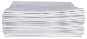 Σεντόνι Ξενοδοχείου White 80% Cotton 20% Polyester 160TC Percalle S/L Μονό 160x260cm Viscose-Βαμβάκι