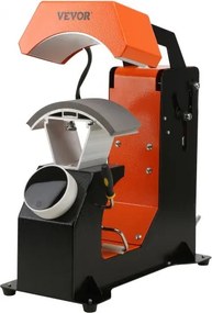 VEVOR Hat Heat Press Auto Cap Heat Press 3 Heating Pads Sublimation Transfer