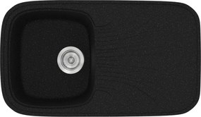 Sanitec Classic 315 (82×50) - Γρανιτένιος νεροχύτης - Metallic SPACE