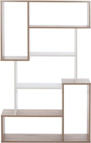 ΒΙΒΛΙΟΘΗΚΗ SHAY HM8768.01 85X22X140 ΛΕΥΚΟ