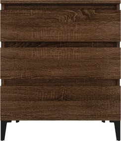 vidaXL Μπουφές Καφέ Δρυς 60x35x70 εκ. από Επεξεργασμένο Ξύλο