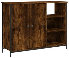 vidaXL Ντουλάπι Καπνιστή Δρυς 100x33x75 εκ. από Επεξεργασμένο Ξύλο
