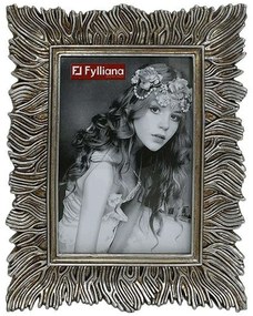 Κορνίζα 279-224-257 13x18cm Silver Polyresin