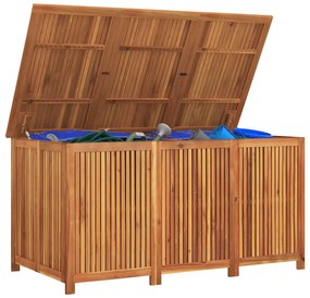 vidaXL Μπαούλο Αποθήκευσης Κήπου 150x80x75 εκ. από Μασίφ Ξύλο Ακακίας