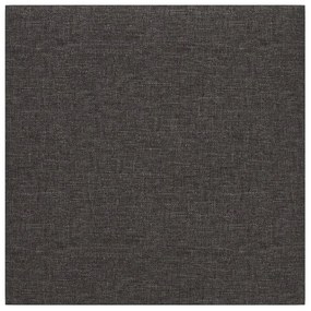 vidaXL Πάνελ Τοίχου 12 τεμ. Σκ. Γκρι 30 x 30 εκ. 1,08 μ² Υφασμάτινα