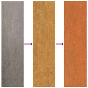 vidaXL Ζαρντινιέρα Σκουριασμένο 240x80x45 εκ. Ατσάλι Σκληρυθέν Αέρα