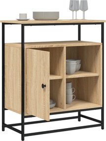 vidaXL Μπουφές Sonoma Δρυς 69 x 35 x 80 εκ. από Τεχνητό Ξύλο