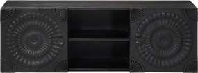 vidaXL Ντουλάπι TV Μαύρο 105 x 30 x 35 εκ