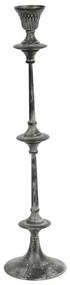 Κηροπήγιο Μεταλλικό LIX216 63x15,5x15,5cm Grey Espiel Metal