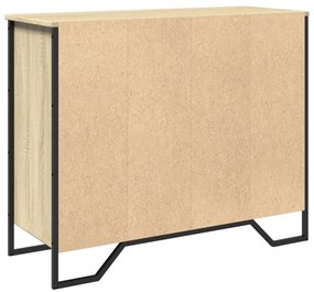 vidaXL Ντουλάπι Sonoma Δρυς 91x35,5x74,5 εκ. από Επεξεργασμένο Ξύλο