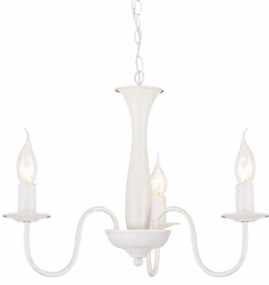 Φωτιστικό Οροφής Τρίφωτο Aca Knossos DLA12013PW White Matt