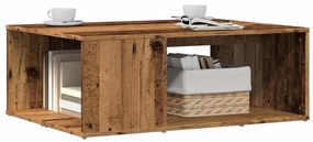 Τραπεζάκι σαλονιού παλιό ξύλο 90x67x33 cm Ξύλο μηχανής