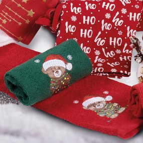 Χριστουγεννιάτικες Πετσέτες (Σετ 2τμχ) Das Home Christmas 0905 Green