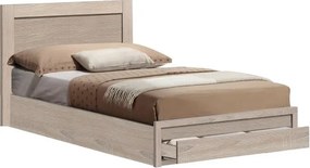 ΚΡΕΒΑΤΙ MELANY HM346.02 ΜΕ 1 ΣΥΡΤΑΡΙ SONOMA 90Χ190 εκ.