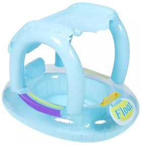 Παιδικό Σωσίβιο Swimtrainer με Μήκος 70εκ. και Σκίαστρο για 3 Ετών και Άνω Γαλάζιο