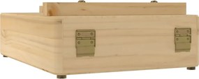 vidaXL Καβαλέτο Επιτραπέζιο 27 x 43 x 68 εκ. από Μασίφ Ξύλο Πεύκου