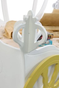 Κρεβάτι παιδικό Princess Cariage-Leuko