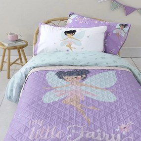 Κουβερλί Παιδικό Feya Purple Nima Μονό 160x220cm Microfiber