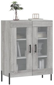 vidaXL Ντουλάπι Γκρι Sonoma 69,5 x 34 x 90 εκ. από Επεξεργασμένο Ξύλο