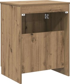 vidaXL Ντουλάπι Μπάνιου Artisan Δρυς 54 x 41 x 70 εκ