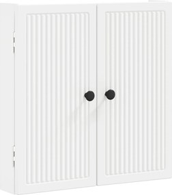 vidaXL Ντουλάπα Πινάκων Βελών EDE Λευκό 52,5 x 10,5 x 53,5 εκ.