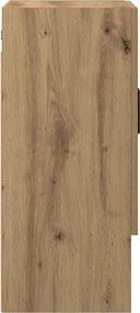 vidaXL Ντουλάπι Τοίχου τεχνίτης Δρυς 60x31x70 εκ. Επεξεργασμένο Ξύλο