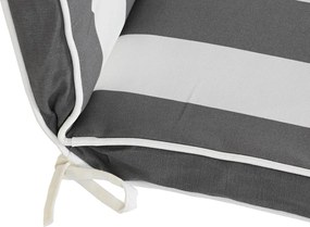 Μαξιλάρι έδρας DKD Home Decor Γκρι Λευκό (42 x 4 x 115 cm)