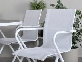 Σετ Τραπέζι και καρέκλες Dallas 2129, Polyξύλο, Ύφασμα, Μέταλλο | Epipla1.gr