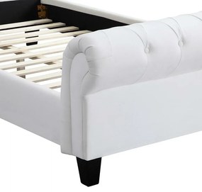 Κρεβάτι Riverton 634, Διπλό, Ανοιχτό καφέ, 140x200, Ταπισερί, Τάβλες για Κρεβάτι, 156x250x118cm