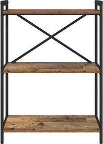 vidaXL Ράφι Βιβλίων 60 x 30 x 85 cm Επεξεργασμένο Ξύλο Παλαιό ξύλο