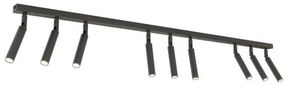 Σποτ Φωτιστικό Οροφής 10W 9xG9 IVI Emibig-1351/9-Μαύρο 1351/9