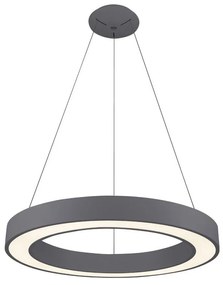 Φωτιστικό Οροφής Led 80W Φ80 Anthracite VK/04243PE/AN/W/80 VKLed Aluminium